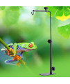 Ichiias Reptile Lamp Stand Adjustable Landing Light Lamp Stand Bracket for Pet Reptiles Tortoise Centipede Spider