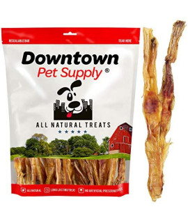 Downtown Pet Supply - Beef Tendons Dog Treats - Bully Sticks Alternative - Dog Dental Treats & Rawhide-Free Dog Chews - Protein, Vitamins & Minerals - Grass-Fed Beef Sticks - 9-12in - 25 Ct
