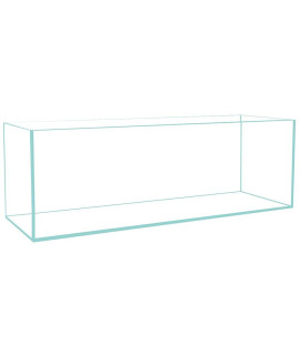 LIFEGARD Low Iron Ultra Clear Crystal Bookshelf Aquarium with Foam Leveling Mat - Rimless Aquariums with 45-Degree Beveled Edge, Peninsula Style - for Fish and Corals - 22 Gallon Capacity