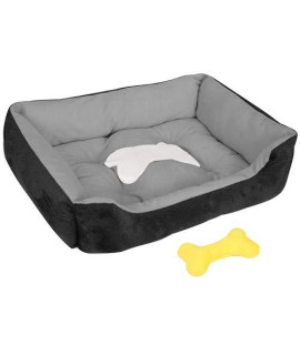 KOCASO Pet Dog Bed Soft Warm Fleece Puppy Cat Bed Dog Cozy Nest Sofa Bed Cushion Mat for S/M Dog
