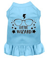 Mirage Pet Product Little Wizard Screen Print Dog Dress Baby Blue Med (12)