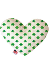 Mirage Pet Product Lucky charms 8 inch canvas Heart Dog Toy
