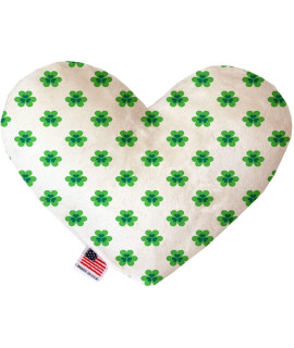Mirage Pet Product Lucky charms 8 inch canvas Heart Dog Toy