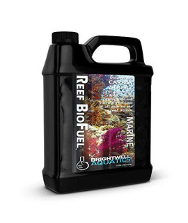 Brightwell Aquatics Reef BioFuel - Carbon Source for Natural Phosphate and Nitrate Reduction for All Marine and Reef Aquariums, 4-l