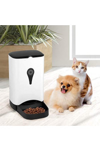 PETLIKE 4L Pet Feeder,Automatic Pet Dog and Cat Feeder, Auto Pet Feeder Food Dispenser with Distribution Alarms, Portion Control, Voice Recorder, Programmable Timer