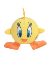 LOONEY TUNES for Pets Yellow Tweety Bird Ball Body Plush Dog Toy for All Dogs | Squeaky Toy for Dogs Chew Toy | Tweety Bird Character Soft Plush Stuffed Dog Toy