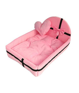 Yuwoda 1 Pcs Pet Bed Dog Puppy Cat Detachable Nest Soft Warm for Sleeping Cotton Mats Sofa