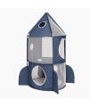 Catit Vesper Rocket Cat Tower, Blue, 42001