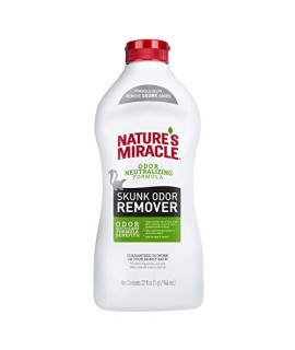 Natures Miracle Skunk Odor Remover 32 Ounces, Odor Neutralizing Formula