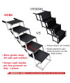 Portable Dog Stairs for Large Dogs, Foldable Aluminum Lightweight Pet Ramps,Accordion Pet Ladder Dog Car Steps with Non-slip Surface for High Beds, Trucks, Cars and SUV, Supports up to 150 lbs,5 Steps