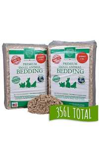 Small Pet Select Natural Paper Bedding, Jumbo 178L, 2-pack