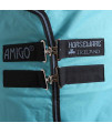 AMIGO Horseware Ireland Hero 900D Lite Turnout Sheet, Size 81, Capri/Gunmetal/Bluebell