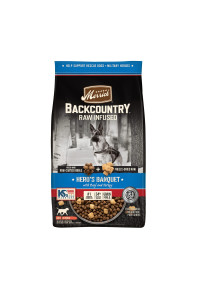 Merrick Backcountry Raw Infused Grain Free & with Healthy Grains Dry Dog Food