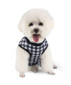 Etdane Recovery Suit for Dog cat After Surgery Dog Surgical Recovery Onesie Female Male Pet Bodysuit Dog cone Alternative Abdominal Wounds Protector Black PlaidX-Small