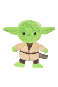 Star Wars for Pets Dog Toy Yoda 9 Inch Plush Flattie Dog Toy | Medium Yoda Dog Toy for All Dogs and Every Day Play to Add to Dog Toy Bin| Flat Dog Toy Stuffingless Dog Toy for Pets