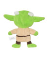 Star Wars for Pets Dog Toy Yoda 9 Inch Plush Flattie Dog Toy | Medium Yoda Dog Toy for All Dogs and Every Day Play to Add to Dog Toy Bin| Flat Dog Toy Stuffingless Dog Toy for Pets