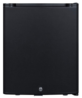 Summit Appliance MB12B compact Minibar, Black 16 Wide, 07 cuft capacity, Digital controls, compressor-Based cooling System, Factory Installed Lock, Led Lighting, White Interior, Leveling Legs