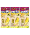 A&E cage co. 6 Pack of Smackers canary Treat Sticks 7.25 Inches Each Egg Flavor