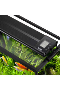 Hygger Auto On Off 30-36 Inch Led Aquarium Light Extendable Dimable 7 Colors Full Spectrum Light Fixture For Freshwater Planted Tank Build In Timer Sunrise Sunset