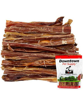 Downtown Pet Supply 6 Junior American Thin USA Bully Sticks for Dogs (Bulk Bags by Weight) Made in USA - Odorless All Natural Dog Dental Chew Treats (6 Inch, 1 LB)