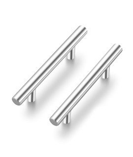 Ravinte 25 Pack 6-38 Inch Cabinet Pulls Brushed Nickel Stainless Steel Kitchen Cupboard Handles Cabinet Handles, 4 Inch Hole Center