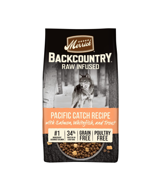 Merrick Backcountry Raw Infused Grain Free & with Healthy Grains Dry Dog Food