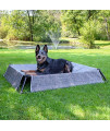 SPORT PET Designs Elevated Reversible Pet Beds 