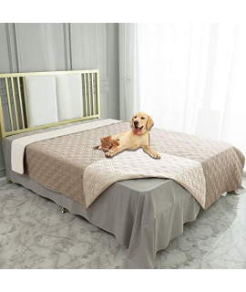 Ameritex Waterproof Dog Bed Cover Pet Blanket For Furniture Bed Couch Sofa Reversible