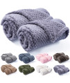 Dog Blanket or cat Blanket or Pet Blanket, Warm Soft Fuzzy Blankets for Puppy, Small, Medium, Large Dogs or Kitten, cats, Plush Fleece Throws for Bed, couch, Sofa, Travel (S24 x 32, Purple)