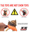 Redline K9 3 Handle Targeting French Linen Dog Bite Wedge Tug Toy (Green)
