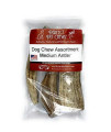 Perfect Pet Chews Deer, Elk, Moose Antler Dog Chew Assortment - Grade A, All Natural, Organic, and Long Lasting Treats - Made from Naturally Shed Antlers in The USA - Medium Treat