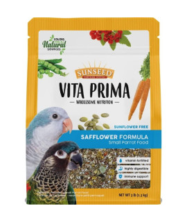 Sunseed Vita Prima Wholesome Nutrition Bird Food Parrot 3 Lb