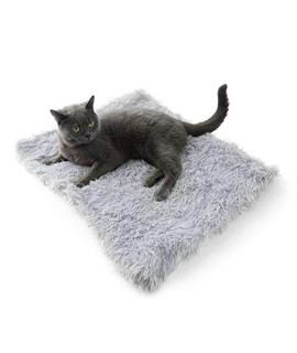4CLAWS Furry Pet Bed/Mat (Convertible) - Grey