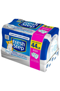 Fresh Step Total control Scented Litter With Power of Febreze clumping cat Litter (44 Lbs.) 44 Lb