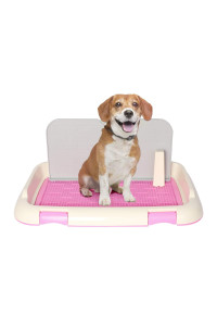 Koreyosh Pet Training Pad Holder Large Size Dog Training Toilet Indoor Potty Tray for Large Dog, Pet Puppy Pee Pad Holder,26.5