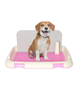 Koreyosh Pet Training Pad Holder Large Size Dog Training Toilet Indoor Potty Tray for Large Dog, Pet Puppy Pee Pad Holder,26.5