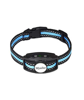 Bark Collar - Humane, No Shock Training - Action Without Remote - Vibration & Sound Care Modes - for Small, Medium, Large Dogs Breeds - No Harm Deterrent Vibrating Control Collar