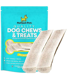 X-Large Premium Split Elk Antlers for Dogs Inch Long Dog Chews (1 or 2 Pack) Naturally Shed Antler Bone for Large & XL Breed Aggressive Chewers - Made in USA - Promotes Dental Hygiene