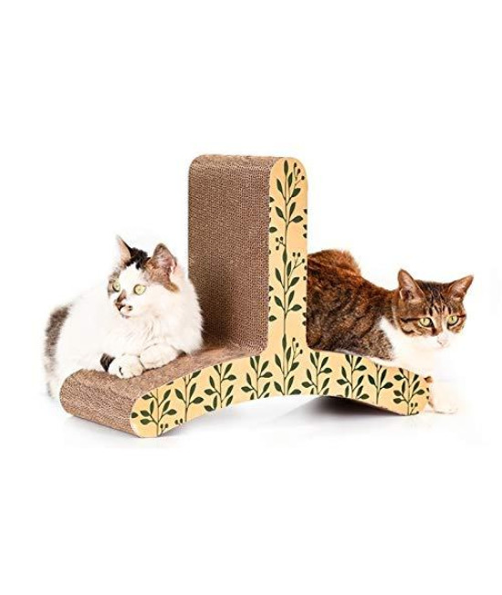 Pet Cushion Pet Bed CP-085 T-Shaped Cat Climber Corrugated Paper Cat Scratch Board Grinding Claw Toy