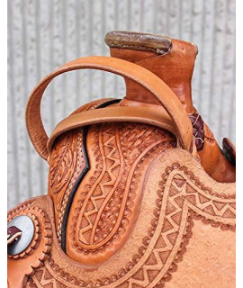 M-Royal Saddles Horse Safety Leather Night Latch Adjustable Handle