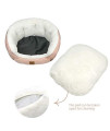 Improved Sleep Comfortable Cat Beds, Washable Dog Bed Removable Cushion,Durable Pet Beds for Cat or Small Dogs