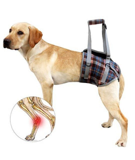 Lianzimau Dog Recovery Sling Lift Harness Portable Pet Rehabilitation Vest Adjustable Breathable Straps Support for Old, Disabled, Joint Injuries, Arthritis, Paralysis Walk
