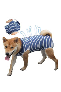 Coppthinktu Dog Recovery Suit For Dog Breathable E-Collar Alternative After Surgery Wear Anti Licking Wounds