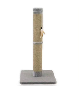 Sisal Cat Scratching Towercat Tree Large Scratching Board Cat Furniture Toy Can Cage Fit For Play Sleep Grinding Claws Gray