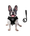 FEimaX No Pull Dog Harness Adjustable Soft Mesh Pet Harnesses for Walking Escape Proof Cat Kitten Step-in Reflective Vest Harness for Small Medium Large Dogs Cats