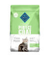 Blue Buffalo True Solutions Perfect Coat Natural Skin & Coat Care Adult Dry Cat Food, Salmon 11-lb