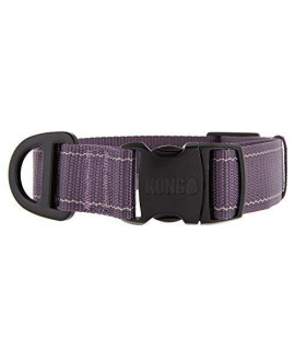 KONG Max Ultra Durable Dog Collar (XL, Purple)