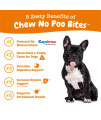 Zesty Paws Chew No Poo Bites - Coprophagia Stool Eating Deterrent for Dogs Deter Stop Dog from Eating Feces Probiotic Digestive Enzymes Breath Freshener - Chicken Flavor, 90 Soft Chews