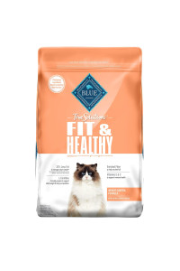 Blue Buffalo True Solutions Fit & Healthy Natural Weight Control Adult Dry Cat Food, Chicken 11-lb