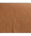 Carhartt Firm Duck Dog Bed, Durable Canvas Pet Bed with Water-Repellent Shell, Carhartt Brown, Small